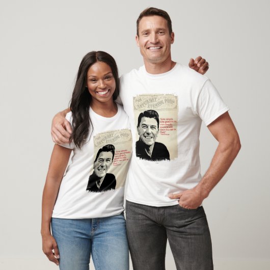 Ronald Reagan Quote T-shirt (Unisex)