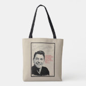Ronald Reagan Quote Tote Bag (Achterkant)