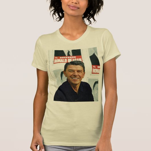 Ronald Reagan T-shirt (Voorkant)
