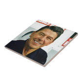 Ronald Reagan Tegeltje (Zijkant)