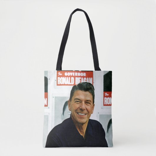 Ronald Reagan Tote Bag (Voorkant)