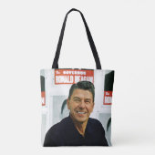 Ronald Reagan Tote Bag (Achterkant)