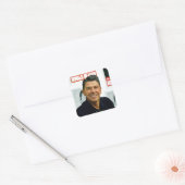 Ronald Reagan Vierkante Sticker (Envelop)