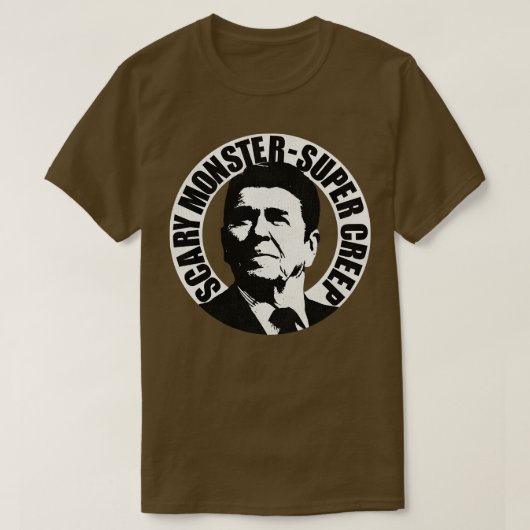Ronald Super MonsterSuper Creep Reagan T-shirt (Design voorkant)