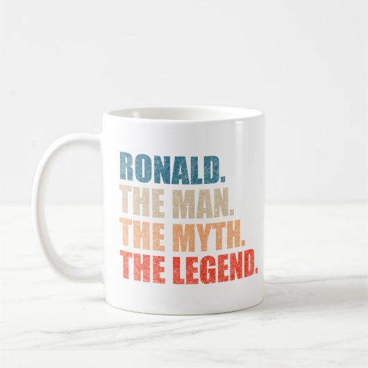 Ronald The Man The Myth The Legend Koffiemok (Links)