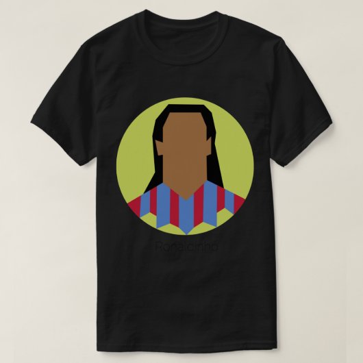 Ronaldinho Barcelona T-shirt (Design voorkant)