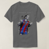 Ronaldinho in abstracte kunst t-shirt (Design voorkant)