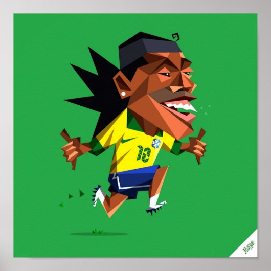 Ronaldinho Soccerminionz Poster (Voorkant)