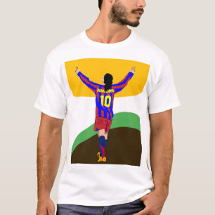 Ronaldinho wpap pop art t-shirt