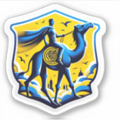 RONALDO AL NASSR-FOOTBALL STICKER (Voorkant)