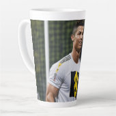 Ronaldo FIFA Wereldbeker 2026 Latte Mok (Linkerhoek)