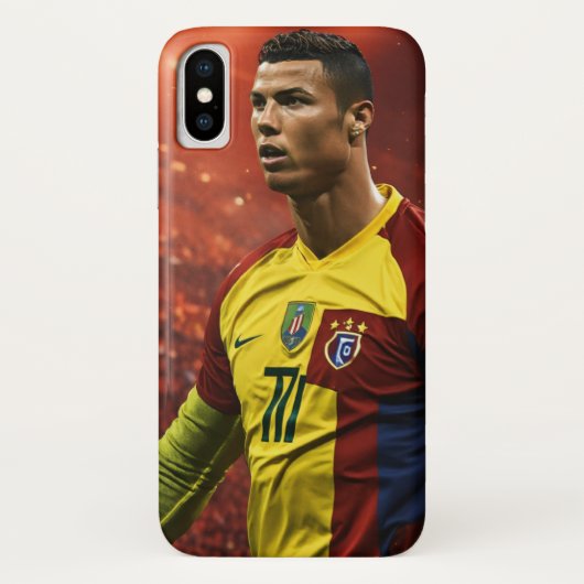 Ronaldo Iconic Moments iPhone Case - Stijlvol en P (Achterkant)