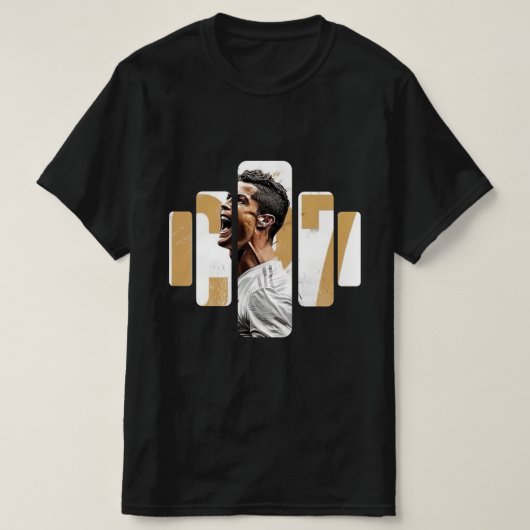 Ronaldo Legacy T-Shirt – Voetbal Straatstijl (Design voorkant)