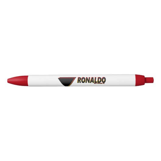 RONALDO. SAMER BRASIL ZWARTE INKT PEN (Voorkant)