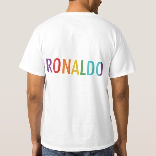 Ronaldo T-shirt (Achterkant)