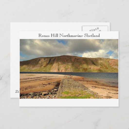 RonasHill, Ronas Hill Northmavine Shetland Briefkaart (Voorkant / Achterkant)