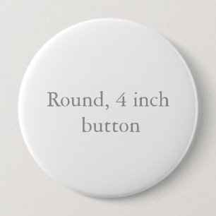 Rond, 10 cm ronde button 4,0 cm