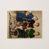 rond 1910 Atlantic City zwemmen schoonheden RPPC Legpuzzel (Horizontaal)