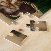 rond 1910 Atlantic City zwemmen schoonheden RPPC Legpuzzel (Zijkant)