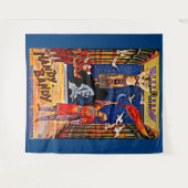 rond 1920 Handy-Bandy goochelaar poster Wandkleed (Voorkant (horizontaal))