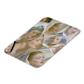 rond 1940 mooie vrouwen magneet (Linkerzijde)