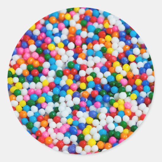 Rond 2 sprinkheten ronde sticker (Voorkant)