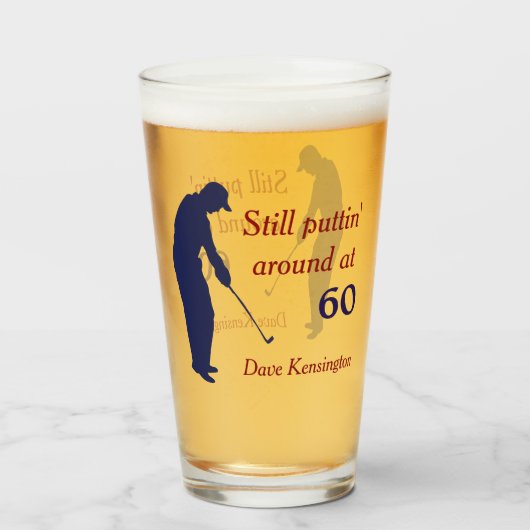 Rond 60 uur 's ochtends glas (Voorkant gevuld)