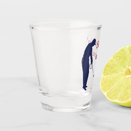 Rond 60 uur 's ochtends shot glas (Links)