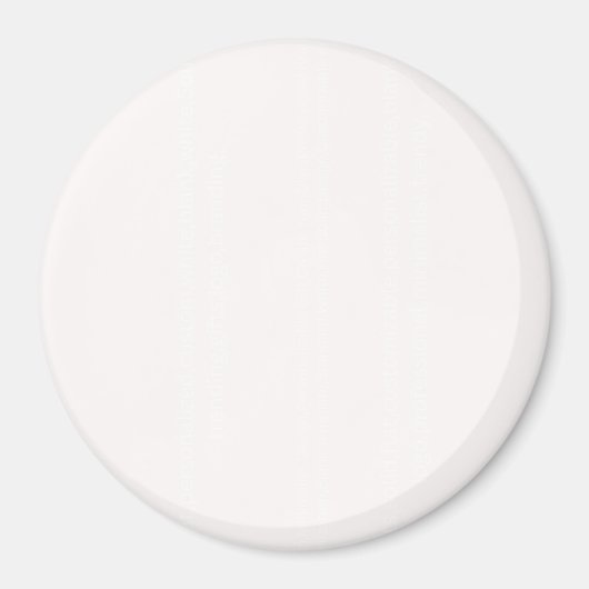 Rond, 7,62 cm magneet (Voorkant)