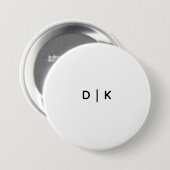 Rond, 7,62 cm ronde button 7,6 cm (Voorkant /achterkant)