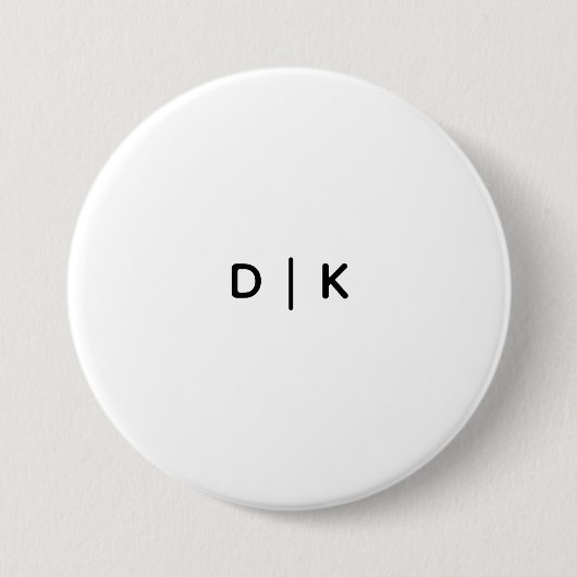 Rond, 7,62 cm ronde button 7,6 cm (Voorkant)