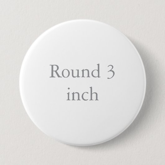 Rond, 7,62 cm ronde button 7,6 cm (Voorkant)