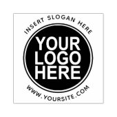 Rond Aangepaste Uw Bedrijf Logo Rubberstempel (Afrduk)