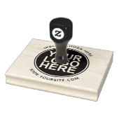 Rond Aangepaste Uw Bedrijf Logo Rubberstempel (Stempel)