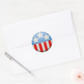 Rond Amerika Sticker (Envelop)