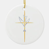 Rond Baptismal Ornament (Voorkant)