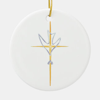 Rond Baptismal Ornament