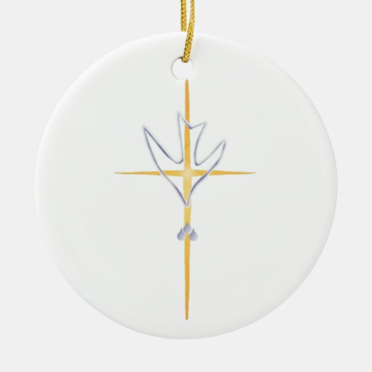 Rond Baptismal Ornament (Voorkant)