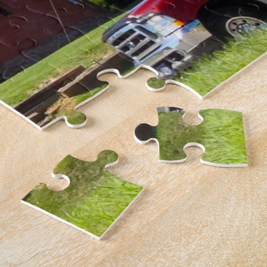 Rond Barn Oklahoma. Legpuzzel (Zijkant)