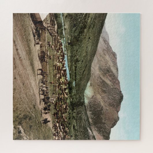 Rond (Colorado, 1898) Legpuzzel (Horizontaal)