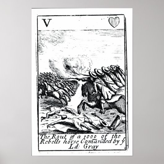 Rond de 1000 rebellen bij de slag om poster (Voorkant)