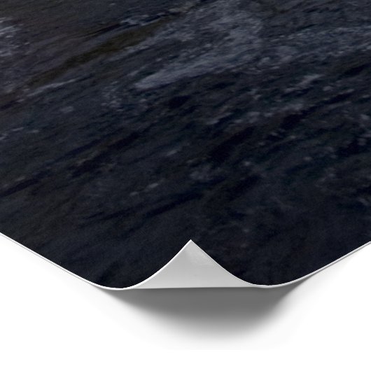 Rond de bocht van de fijne kunstafdruk poster (Hoek)