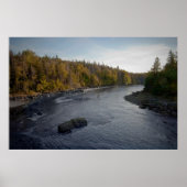 Rond de bocht van de fijne kunstafdruk poster (Voorkant)