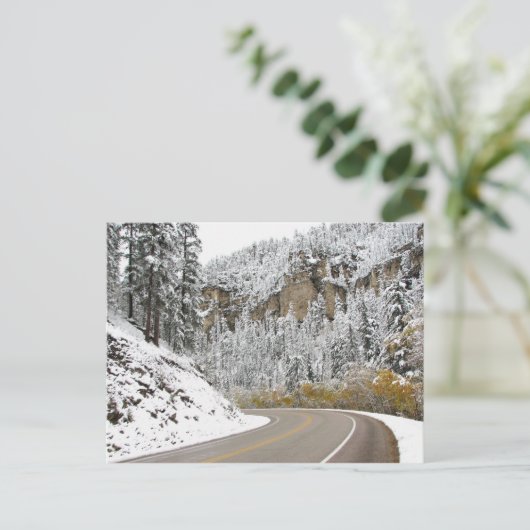 Rond de buik - Spearfish Canyon Briefkaart (Staand voorkant)