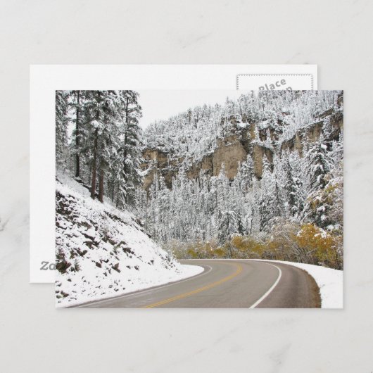 Rond de buik - Spearfish Canyon Briefkaart (Voorkant / Achterkant)
