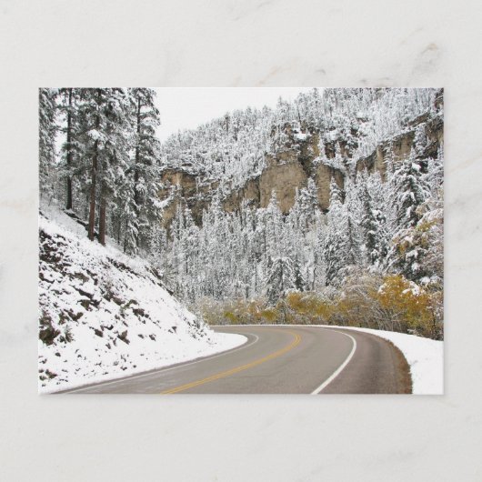 Rond de buik - Spearfish Canyon Briefkaart (Voorkant)
