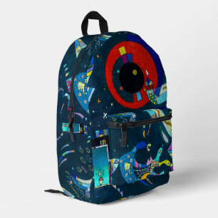 Rond de Cirkel - Kandinsky Bedrukte Rugzak