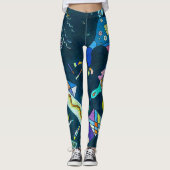 Rond de Cirkel - Kandinsky Leggings (Voorkant)