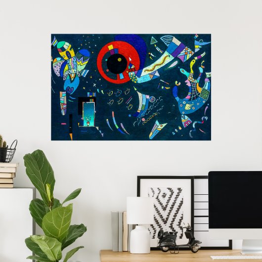 Rond de Cirkel - Kandinsky Poster (Thuiskantoor)