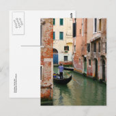 Rond de Corner Gondolier Briefkaart (Voorkant / Achterkant)